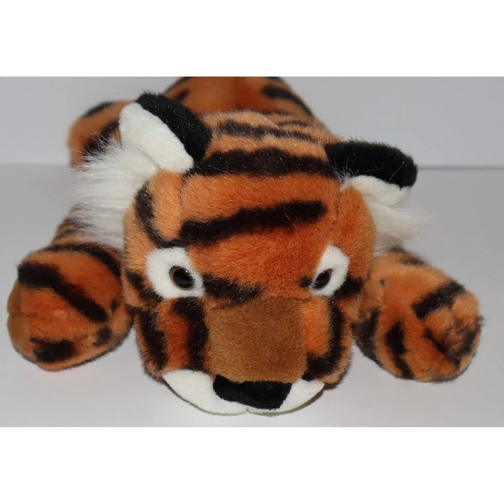Russ Berrie Bengali Bengal Tiger Plush Orange Black Striped Puppet T24118 10 in